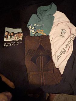 Assorted adult size medium hoodies