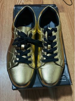 Inc International Concepts Men's Gold Orion Dress Shoes mens Size 9.5