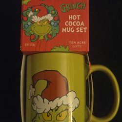 Grinch Hot Cocoa Mug Set