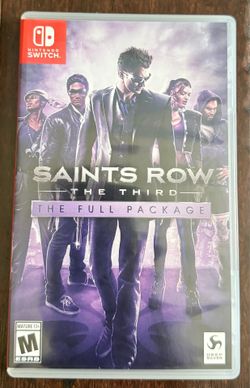 Saints Row The Third: The Full Package (Nintendo Switch, 2019) CIB