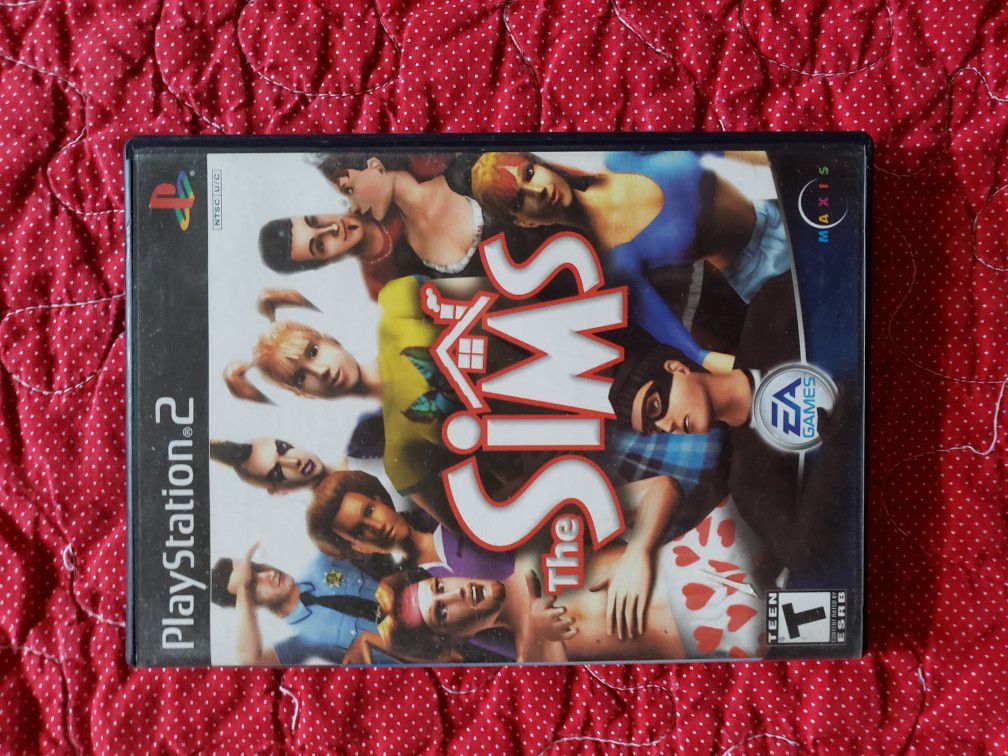 Playstation 2 Game The Sims 
