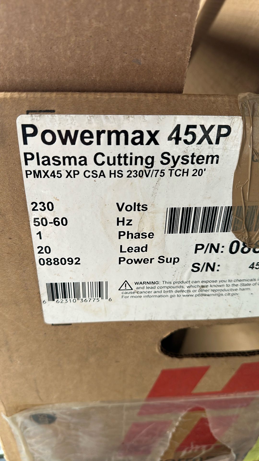 Hypertherm Powermax45xp