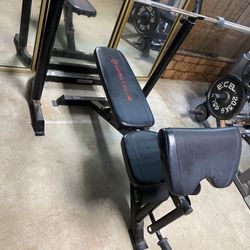 Marcy Club Bench Press/workout Set 