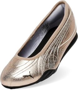 PUMA Women's Catch Soleil Ballerina Metallic Sneakers – Women's Size 6.5