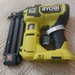 RYOBI ONE+ HP 18V 18-Gauge Brushless Cordless AirStrike Brad Nailer (Tool Only)