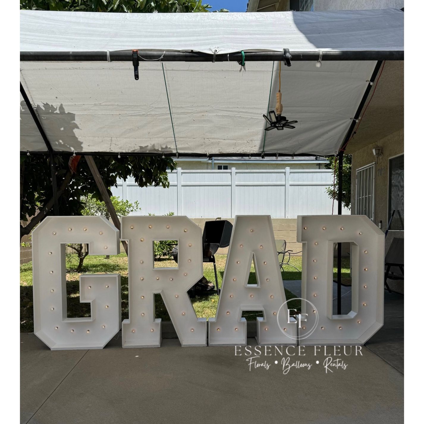 GRAD Marquee Letters