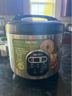 Aroma Digital Rice Cooker & Food Steamer – Excellent Condition