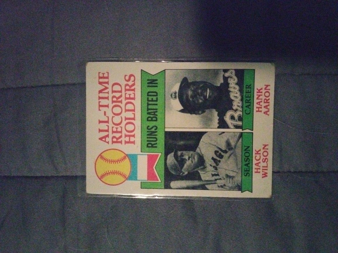 Hank Aaron baseball Cards