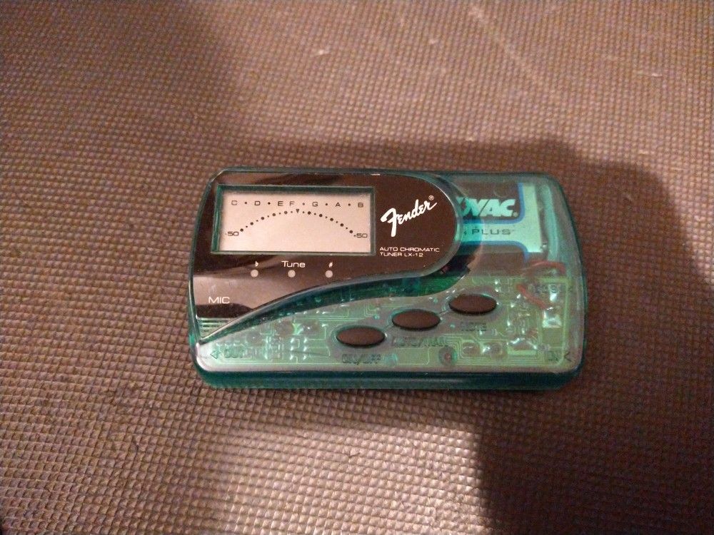 Fender Guitar Auto Chromatic Tuner LX-12