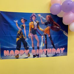 Kpop Demon Hunters Party Supplies 