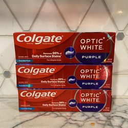 Colgate Optic White Purple toothpaste. 4.2 oz. NEW