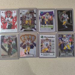 Joe Burrow Rookie card Lot