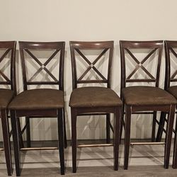 Counter Height Bar Stools.   ( 5 )