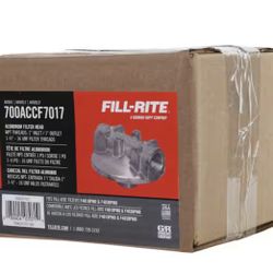 32 FILL-RITE 1 in. NPT Inlet and Outlet Utility Accessory Aluminum Filter Head