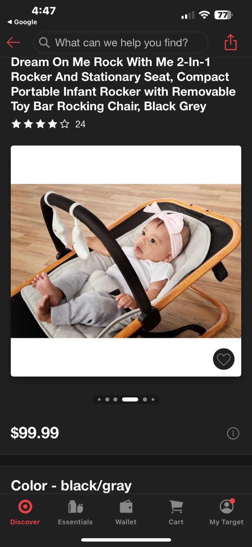 Floor Chair For Infant Baby Soothe Rock Vibrate Music