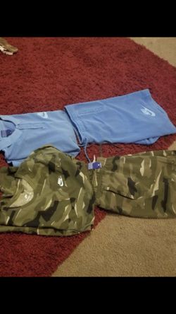 Nike xl green 2x blue