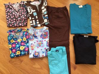 Life /medical uniforms tops and bottoms and jackets SM