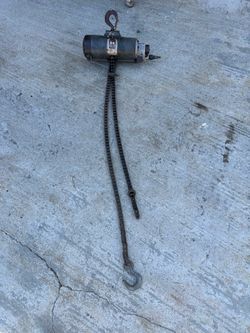 Air chain hoist