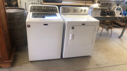 Maytag gas, washer, and dryer