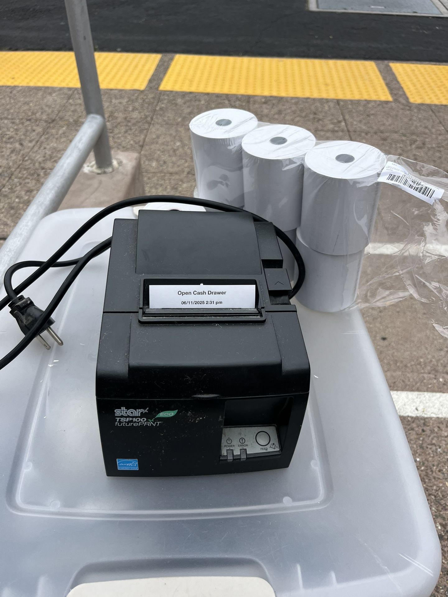 Star Micronics TSP100 thermal receipt printer