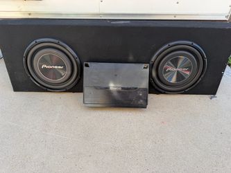 Speakers/ Amp
