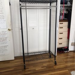 Rolling Garment Rack 