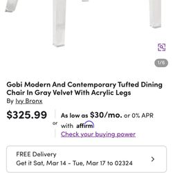 Duthill Tufted Velvet Upholstered Side Chair  