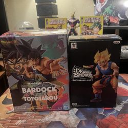 Dragonball Z Bardock & Goku Banpresto 