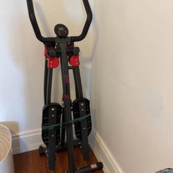 Elliptical Machine Fitness Exercise Equipment Home Swing Leg Training Space Walker (foldable) 