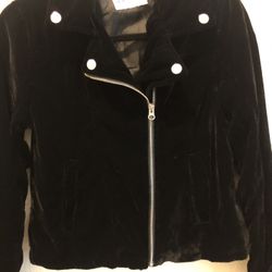 Beautiful Justice Velvet Jacket Size 18/20