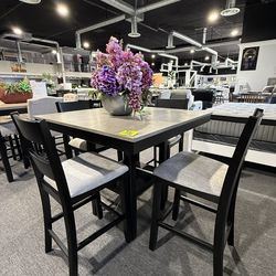 5 PC DINING TABLE SET