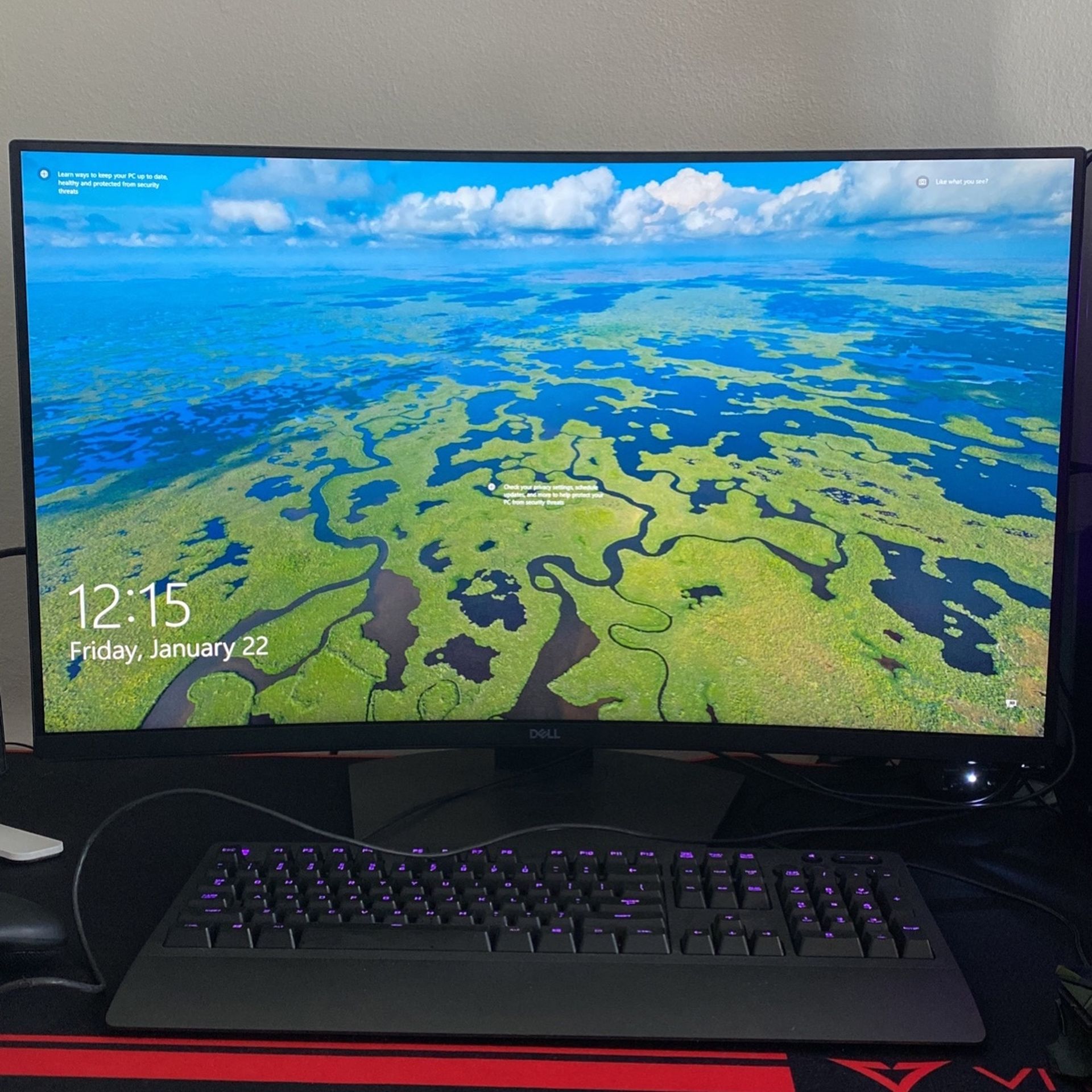 Curved Gaming Monitor 165 Hz Dell 32” 1440p