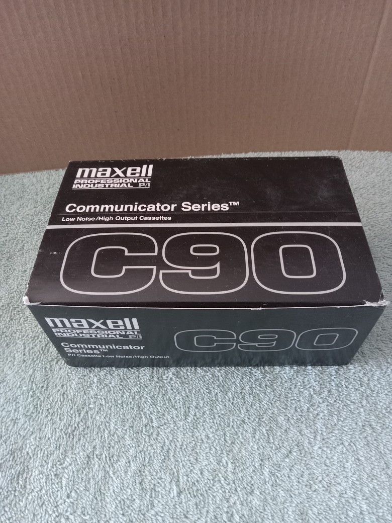 New In Box 10 Ea 90 Min Cassette Tapes