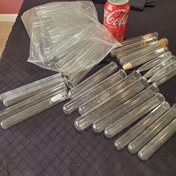 Over 50 Test Tubes Some Vintage