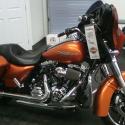 Harley-Davidson, Street Glide, Burnt Orange, 1690cc