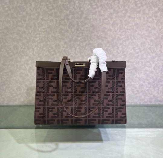 Fendi Zucca FF 1974 Crossbody Bag