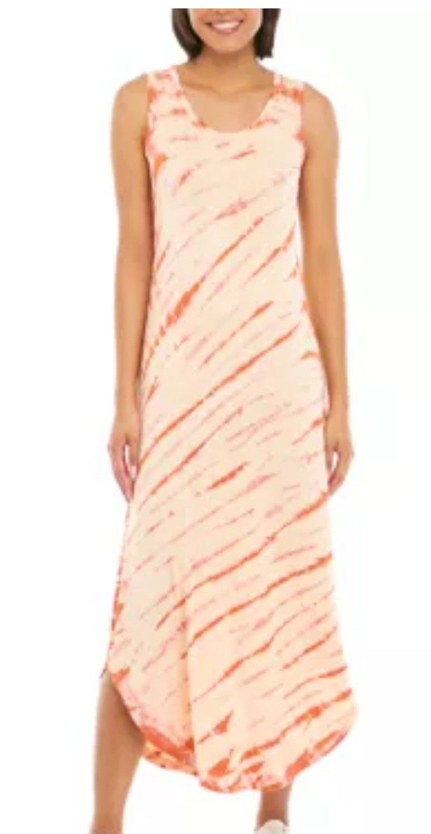 New Stretchy Midi Tank Dress Size XL