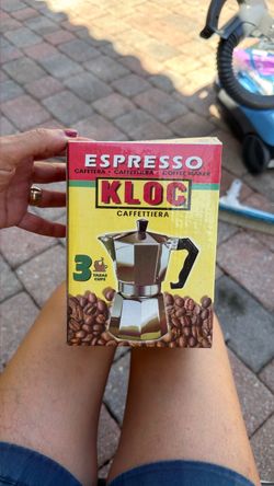 Kloc Espresso Moka Pot 3-Cup
