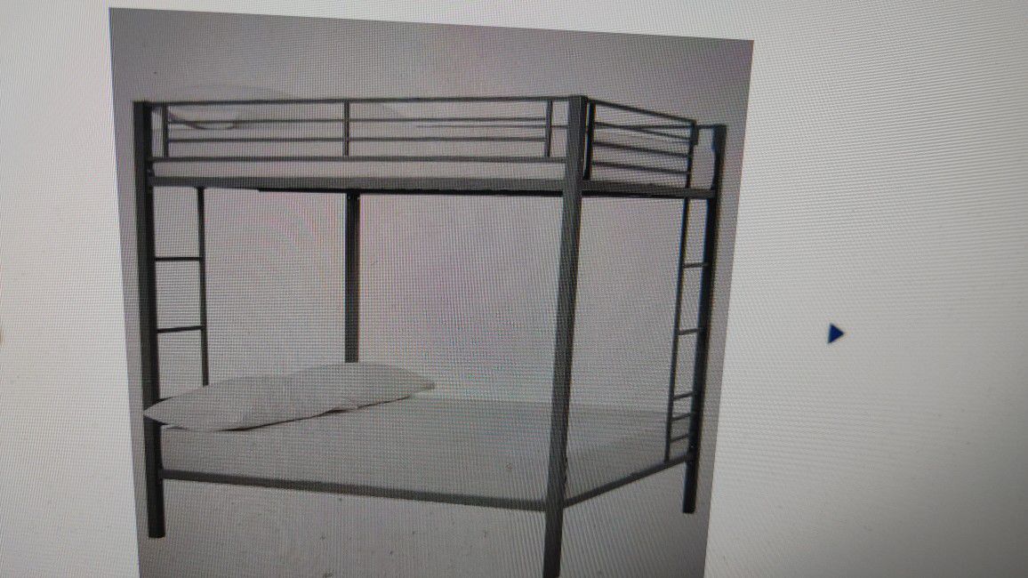 Queen size overqueen size bunk bed $249