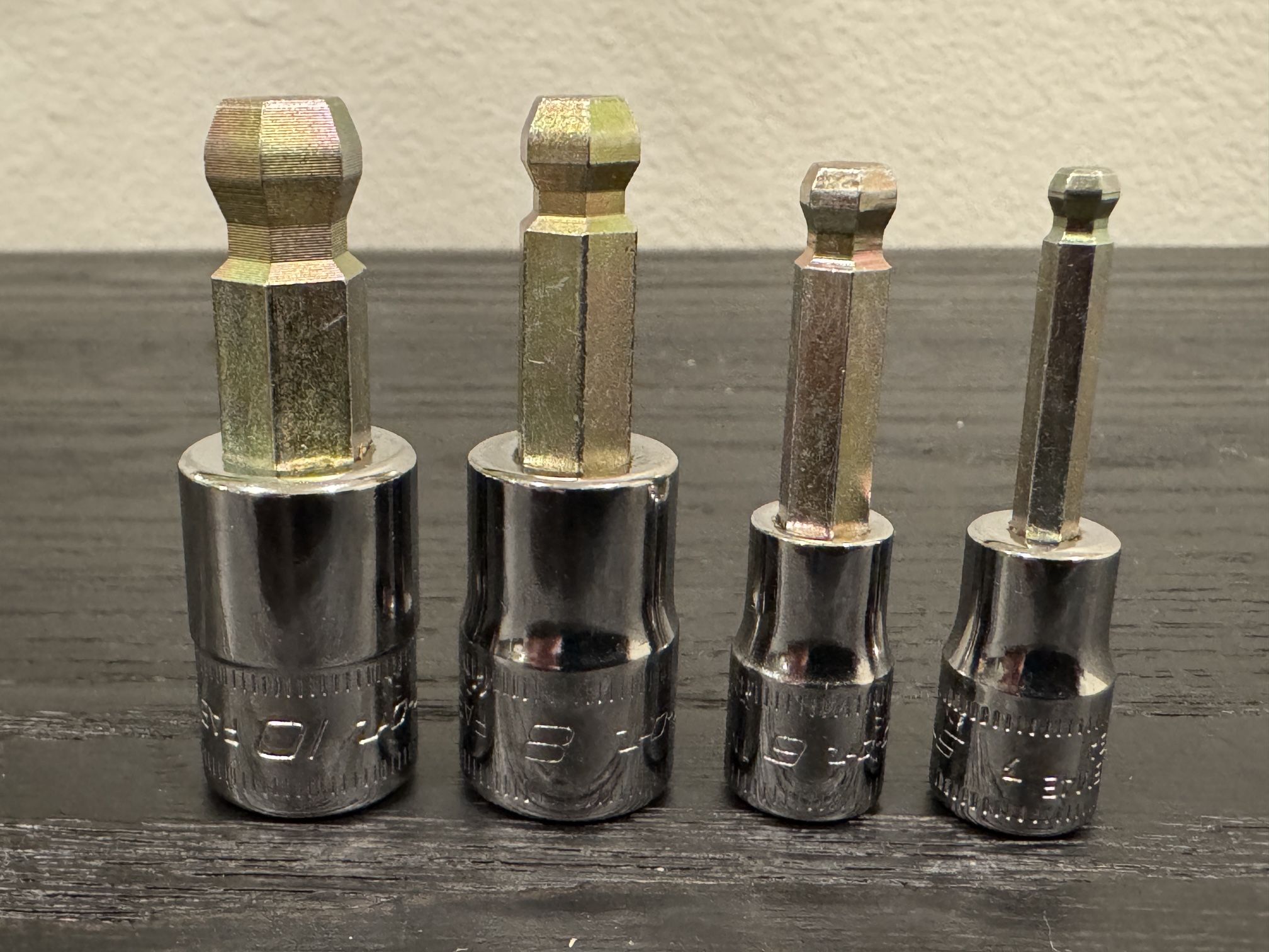 Snap On Ball Hex 4-6-8-10mm