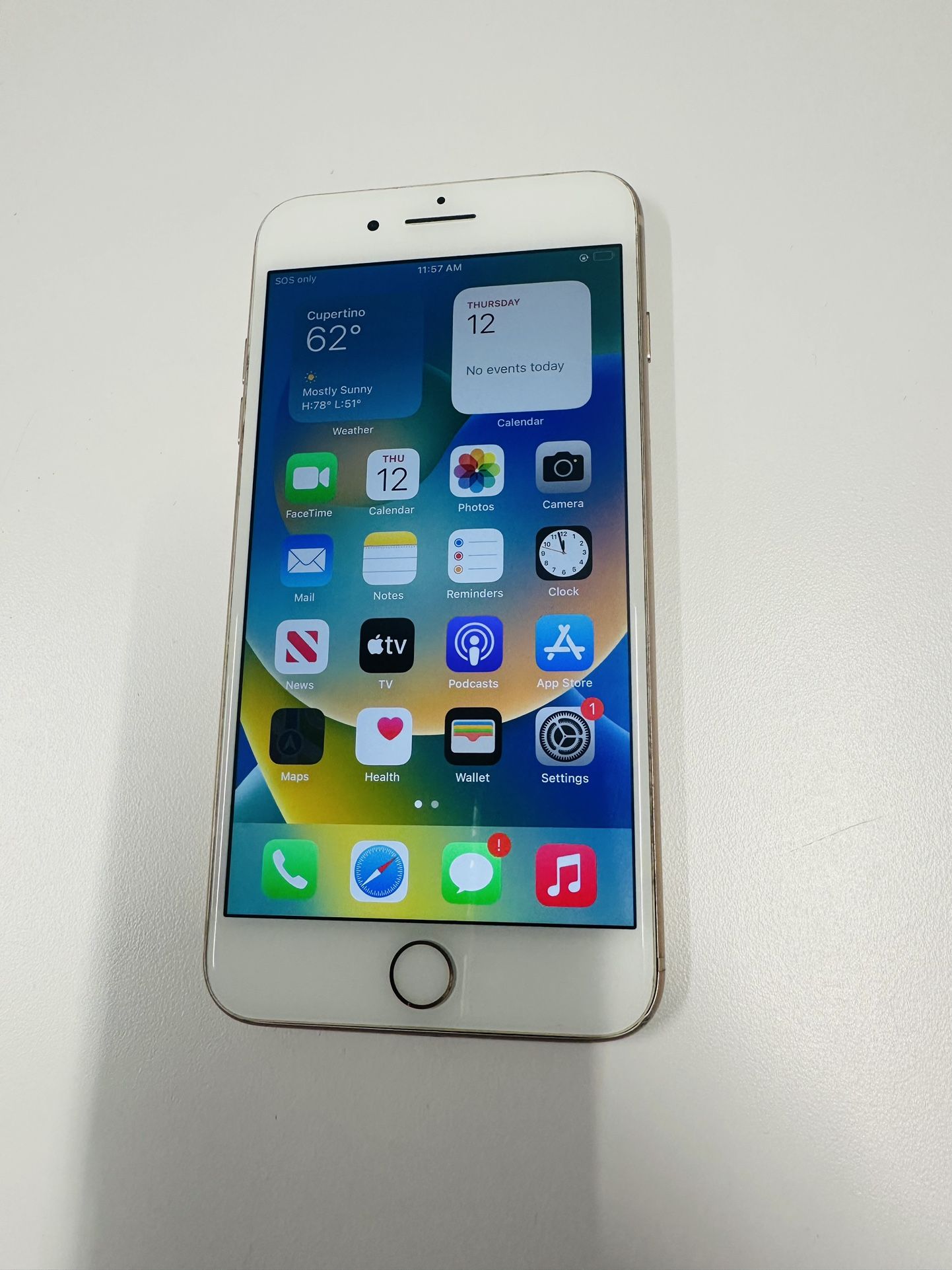 iPhone 8 Plus Gold 256gb Unlocked