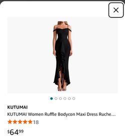 Black Cocktail Dress 