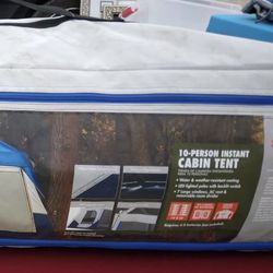 10 person instant cabin tent