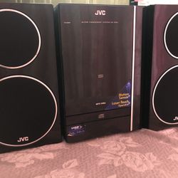 JVC CD & iPod dock Micro System 
