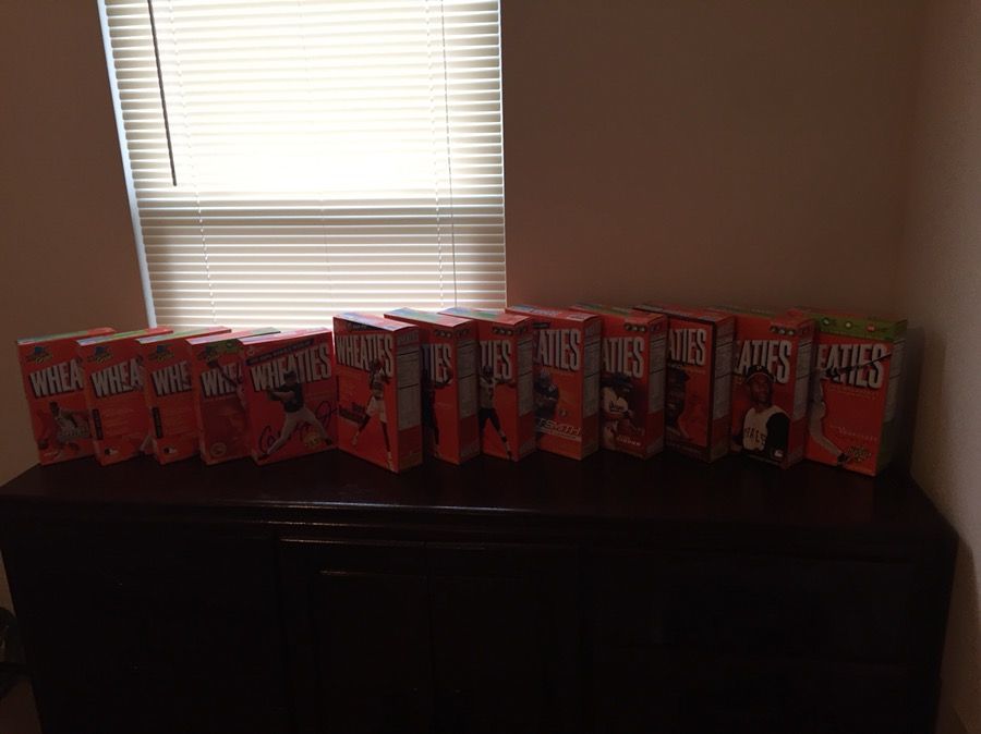 15 Wheaties Collections Series cereal boxes