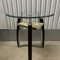Glass Top Table