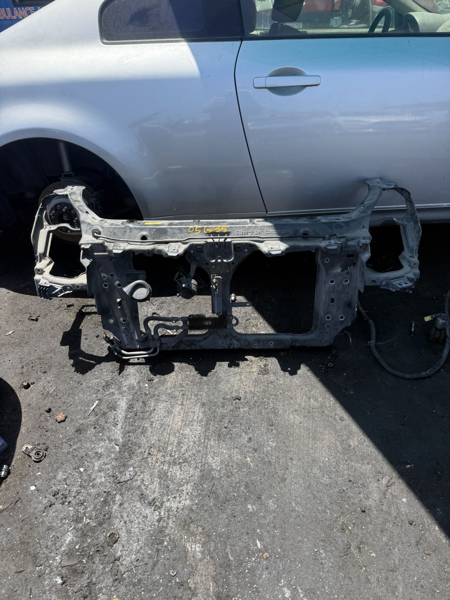 05 Infiniti G35 radiator support $250
