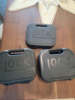 Empty Glock boxes