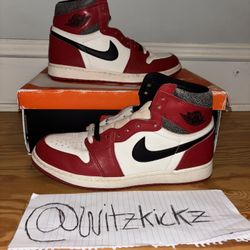 Size 9 - Air Jordan 1 High "Lost & Found" (2022)