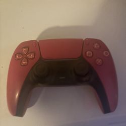 Red ps5 controller good condition 